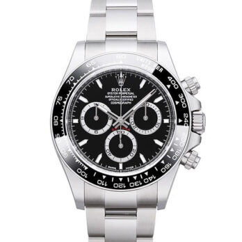 Rolex Cosmograph Daytona 904l Steel Ceramic Black Dial 40mm Ref:126500ln Cal.4131 Swiss Replica Super Clone New 2024 Model
