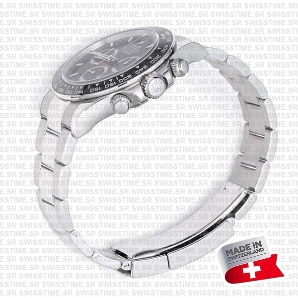 Rolex Cosmograph Daytona 904l Steel Ceramic Black Dial 40mm Ref:126500ln Cal.4131 Swiss Replica Super Clone New 2024 Model