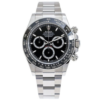 Rolex Cosmograph Daytona 904l Steel Ceramic Black Dial 40mm Ref:126500ln Cal.4131 Swiss Replica Super Clone New 2024 Model