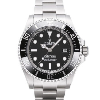 Rolex Deepsea Sea-dweller 904l Steel Black Dial Ceramic Bezel 44mm Ref.136660 Swiss Replica Watch Superclone