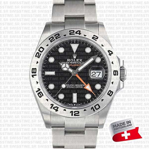 Rolex Explorer Ii 42 Black 226570 Swiss Made Replica