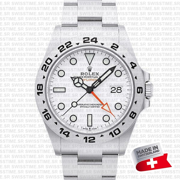 Rolex Explorer Ii 42 White 226570 Swiss Made Replica