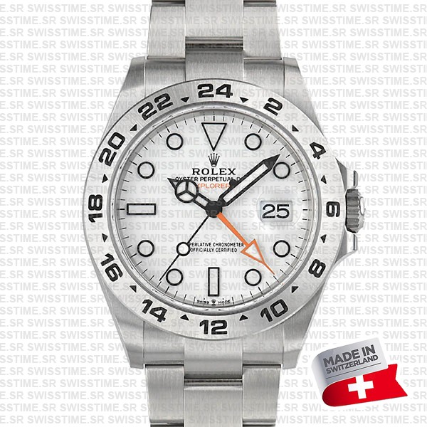 Rolex Explorer Ii 42 White 226570 Swiss Made Replica