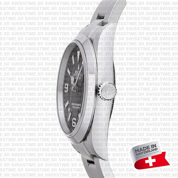 Swiss Replica Rolex Explorer I 36mm Steel 124270