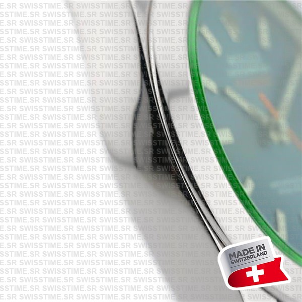 Rolex Milgauss Blue Dial Green Crystal 904l Steel 40mm Ref.116400 Swiss Replica Super Clone