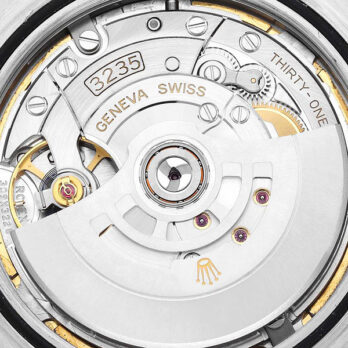 Rolex Datejust 41 Oyster 2-tone 18k Yellow Gold/904l Steel Fluted Bezel White Dial Sticks Ref.126333 Swiss Replica Superclone