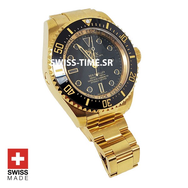 swisstime Deepsea swiss gold Replica Watch
