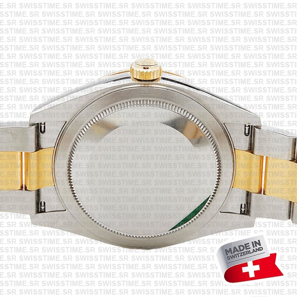 Rolex Sky-dweller 2-tone 18k Yellow Gold Gold Dial Arabic Markers 42mm