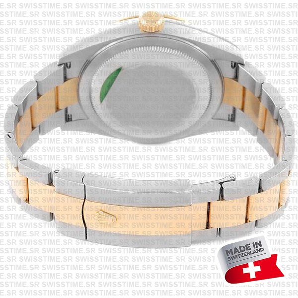Rolex Sky-dweller 2-tone 18k Yellow Gold Gold Dial Arabic Markers 42mm
