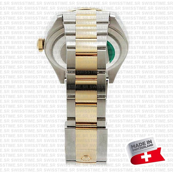 Rolex Sky-dweller 2-tone 18k Yellow Gold Gold Dial Arabic Markers 42mm