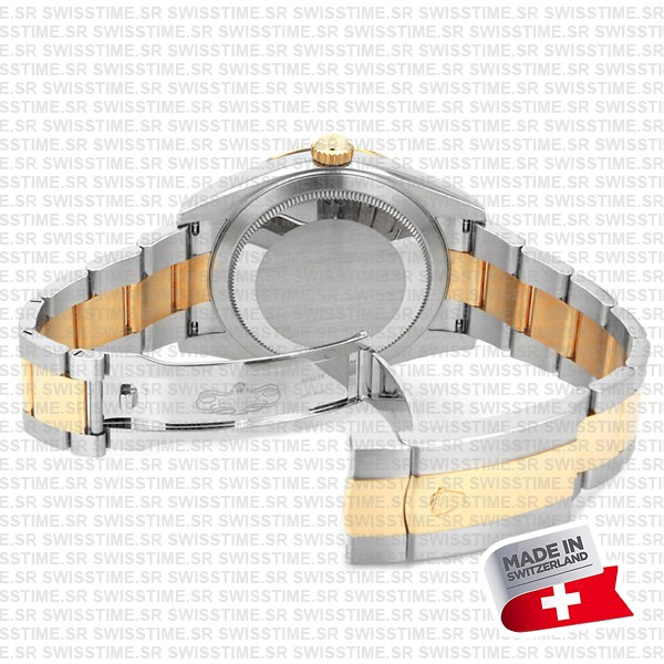 Rolex Sky-dweller 2-tone 18k Yellow Gold Gold Dial Arabic Markers 42mm