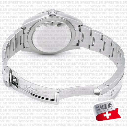 Rolex Sky-dweller Steel / 18k White Gold Green Dial Stick Markers 42mm Ref. 336934 Swiss Replica Super Clone