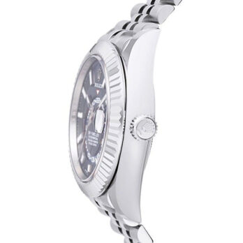 Rolex Sky-dweller 904l Steel 18k White Gold Bezel Blue Dial Jubilee Bracelet 42mm Ref. 326934 Swiss Replica Super Clone