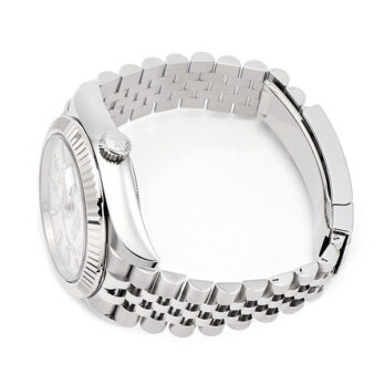 Rolex Sky-dweller 904l Steel 18k White Gold Bezel Black Dial Jubilee Bracelet 42mm Ref. 326934 Swiss Replica Super Clone (copy)