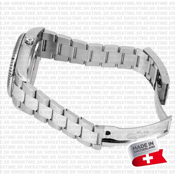 Rolex Sky-dweller Steel / 18k White Gold Blue Dial Stick Markers 42mm