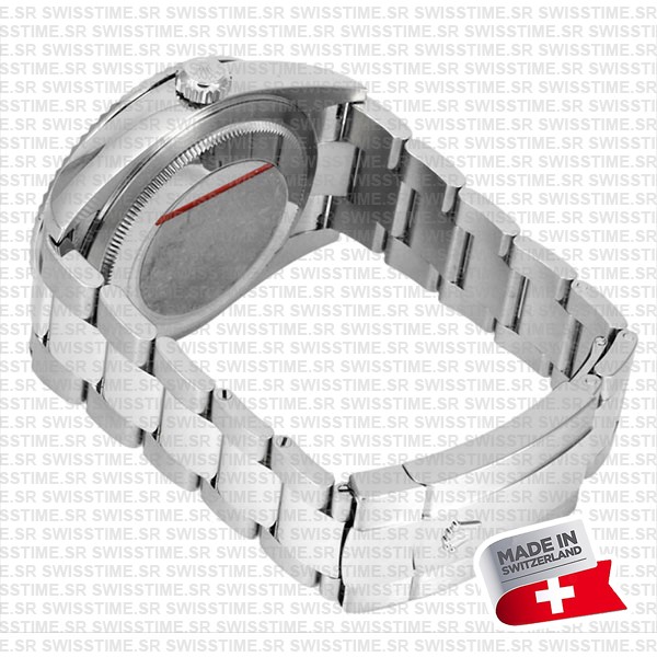 Rolex Sky-dweller Steel / 18k White Gold Blue Dial Stick Markers 42mm