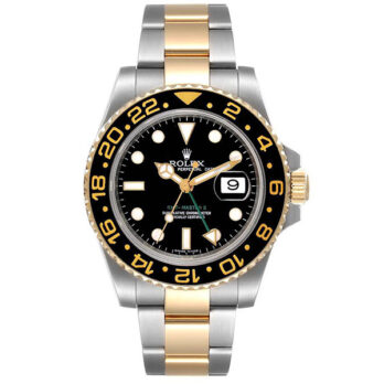 Rolex Gmt Master Ii 2tone Black Ceramic