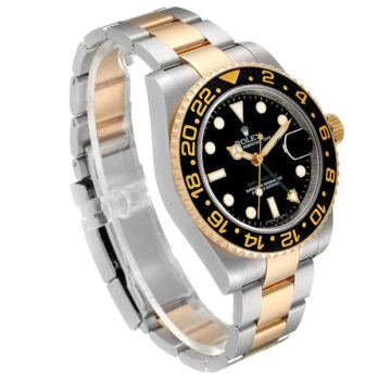 Rolex Gmt Master Ii 2tone Black Ceramic