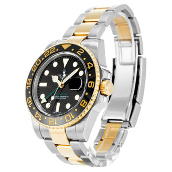 Rolex Gmt Master Ii 2tone Black Ceramic