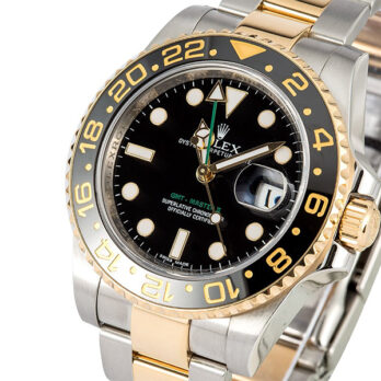 Rolex Gmt Master Ii 2tone Black Ceramic