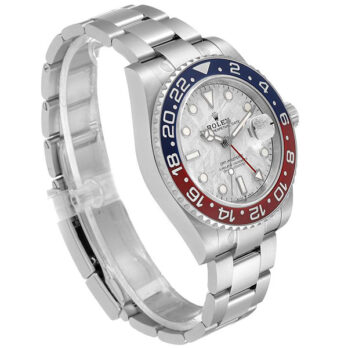 Rolex Gmt-master Ii 18k White Gold Pepsi Red/blue Ceramic Bezel Blue Dial 40mm Ref.126719blro