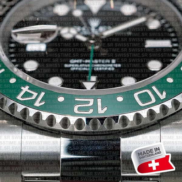 Rolex Gmt Master Ii Left Hand Green Black 126720vtnr Swiss Replica 0011