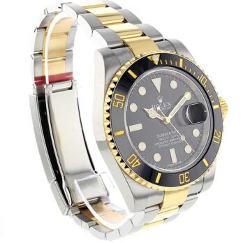 Rolex Submariner 2tone Black Ceramic