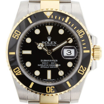 Rolex Submariner 2tone Black Ceramic