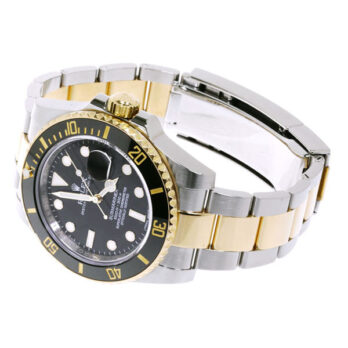 Rolex Submariner 2tone Black Ceramic