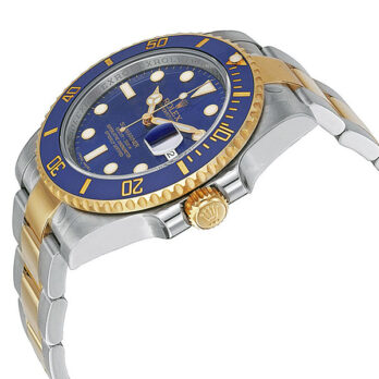 Rolex Submariner 2tone Blue Ceramic