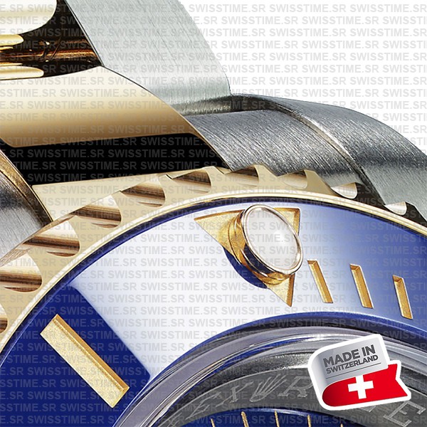 Rolex Submariner 2tone Blue Ceramic