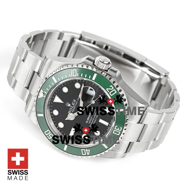 Rolex Submariner Green Bezel 41mm 126610LV Swiss Replica