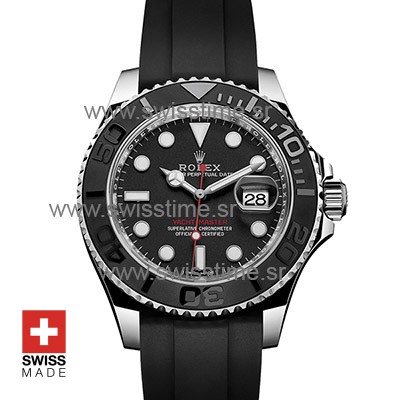 Rolex Yacht-Master Ceramic Bezel | Black Dial Replica Watch