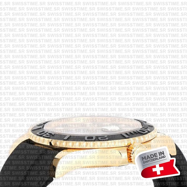 Rolex Yacht Master Rose Gold Ceramic 42mm Swiss Made Replica 226658