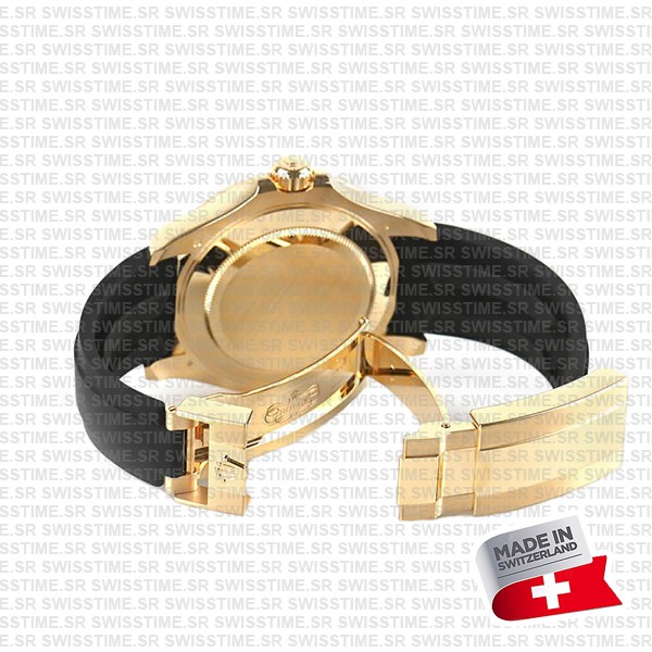 Rolex Yacht Master Rose Gold Ceramic 42mm Swiss Made Replica 226658