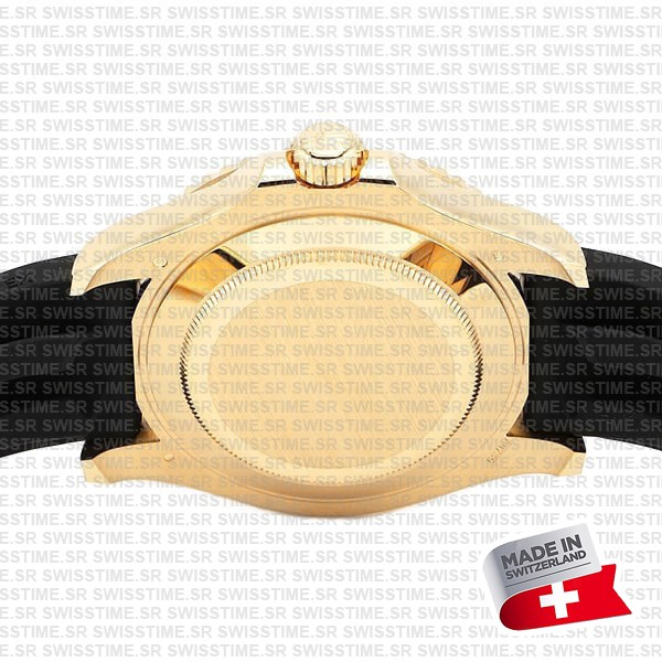 Rolex Yacht Master Rose Gold Ceramic 42mm Swiss Made Replica 226658