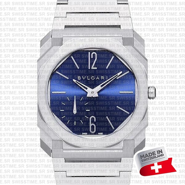 Bulgari Octo Finissimo Blue Automatic 103431 Swiss Replica Superclone