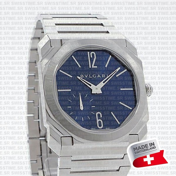 Bulgari Octo Finissimo Blue Automatic 103431 Swiss Replica Superclone