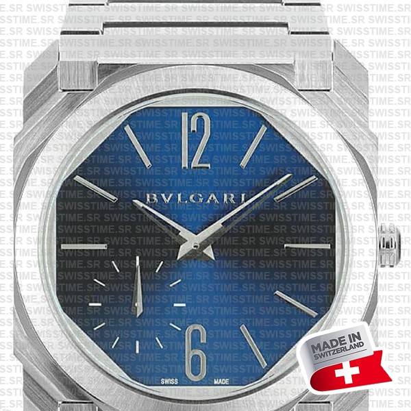 Bulgari Octo Finissimo Blue Automatic 103431 Swiss Replica Superclone