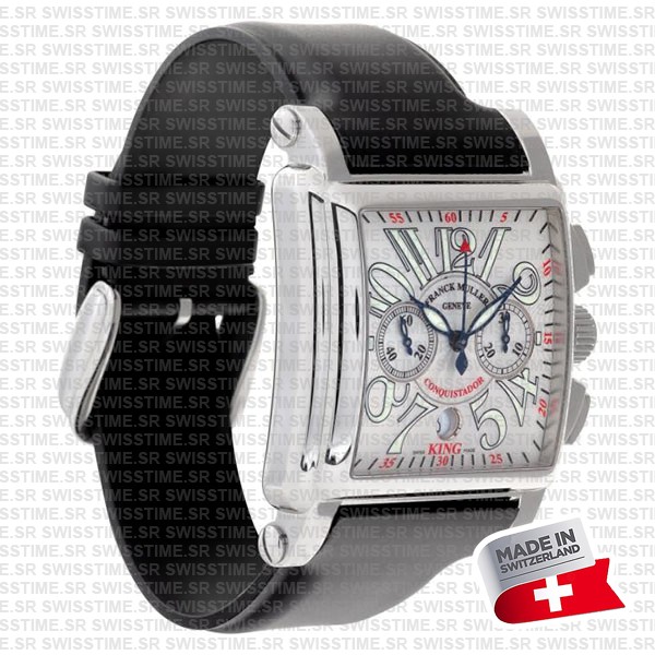 Franck Muller Conquistador King 10000 Stainless Steel Chronograph