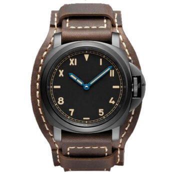 Panerai Luminor Manual Winding 44 Mm Titanium With Dlc Black Coating With Arabic And Roman Numbers Ref: Pam779 Swiss Replica Superclone Watch