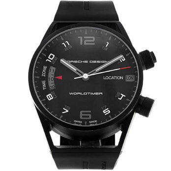 Porsche Design Worldtimer P6750 Titanium Black Pvd Swiss Replica