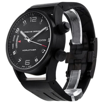 Porsche Design Worldtimer P6750 Titanium Black Pvd Swiss Replica