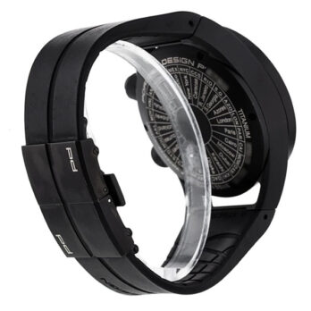 Porsche Design Worldtimer P6750 Titanium Black Pvd Swiss Replica