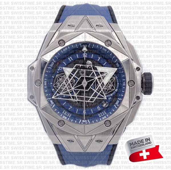 Hublot Big Bang Sang Bleu Ii Limited Edition Titanium