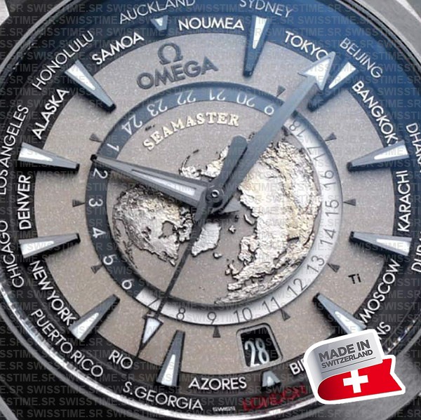 Omega Seamaster Aqua Terra 150m 43 Mm, Titanium On Rubber Strap Ref.220.92.43.22.99.001 Swiss Made Replica Superclone