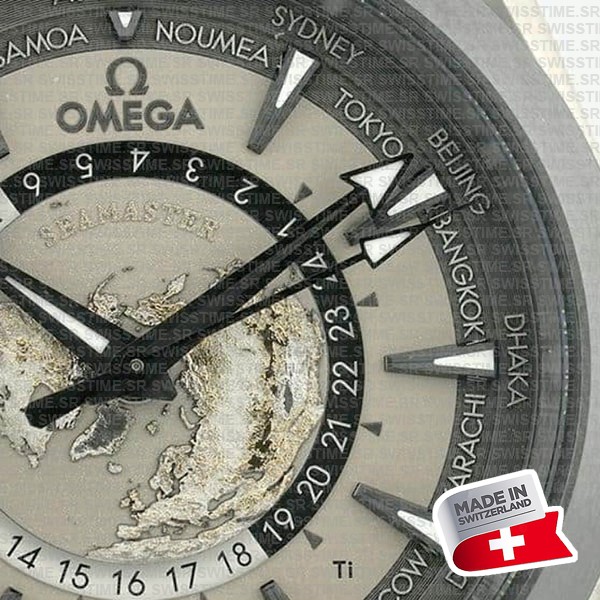 Omega Seamaster Aqua Terra 150m 43 Mm, Titanium On Rubber Strap Ref.220.92.43.22.99.001 Swiss Made Replica Superclone