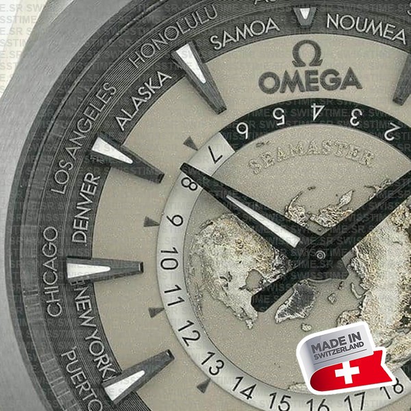 Omega Seamaster Aqua Terra 150m 43 Mm, Titanium On Rubber Strap Ref.220.92.43.22.99.001 Swiss Made Replica Superclone
