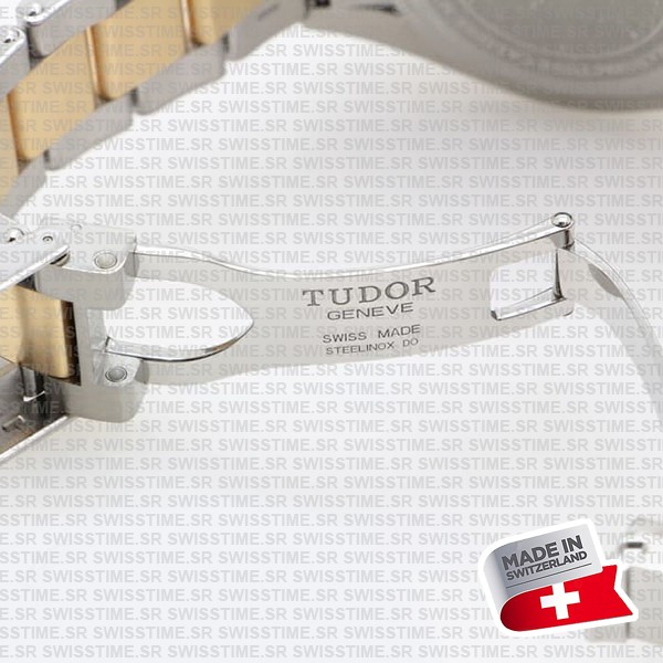 Tudor Black Bay S&g 2-tone Black Dial Ref.m79733n Swiss Replica Superclone
