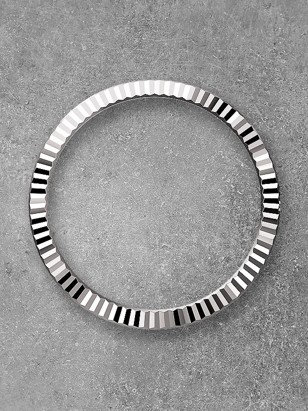 2-tone 18k Solid Gold